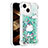 Coque Silicone Housse Etui Gel Bling-Bling S03 pour Apple iPhone 14 Vert