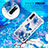 Coque Silicone Housse Etui Gel Bling-Bling S03 pour Samsung Galaxy A70 Petit