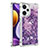 Coque Silicone Housse Etui Gel Bling-Bling YB3 pour Xiaomi Poco F5 5G Violet