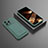 Coque Silicone Housse Etui Gel KC1 pour Apple iPhone 13 Pro Vert