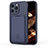 Coque Silicone Housse Etui Gel KC2 pour Apple iPhone 13 Pro Bleu