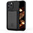 Coque Silicone Housse Etui Gel KC2 pour Apple iPhone 13 Pro Noir