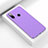 Coque Silicone Housse Etui Gel Line C01 pour Huawei Nova 4e Violet