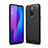 Coque Silicone Housse Etui Gel Line C01 pour Oppo RX17 Pro Noir