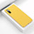 Coque Silicone Housse Etui Gel Line C01 pour Samsung Galaxy Note 10 5G Jaune