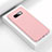 Coque Silicone Housse Etui Gel Line C01 pour Samsung Galaxy S10e Rose