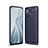 Coque Silicone Housse Etui Gel Line C01 pour Xiaomi Mi 11 Lite 5G Bleu