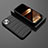 Coque Silicone Housse Etui Gel Line KC1 pour Apple iPhone 15 Plus Noir