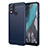 Coque Silicone Housse Etui Gel Line MF1 pour Nokia C22 Bleu