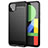 Coque Silicone Housse Etui Gel Line pour Google Pixel 4 XL Noir