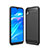 Coque Silicone Housse Etui Gel Line pour Huawei Enjoy 8S Noir