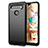 Coque Silicone Housse Etui Gel Line pour LG K41S Noir