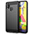 Coque Silicone Housse Etui Gel Line pour Samsung Galaxy M21s Noir