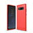 Coque Silicone Housse Etui Gel Line pour Samsung Galaxy Note 8 Rouge