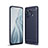 Coque Silicone Housse Etui Gel Line pour Xiaomi Mi 11 Pro 5G Bleu