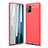 Coque Silicone Housse Etui Gel Line WL1 pour Samsung Galaxy A81 Rouge