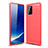 Coque Silicone Housse Etui Gel Line WL1 pour Samsung Galaxy S10 Lite Rouge