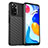 Coque Silicone Housse Etui Gel Serge MF1 pour Xiaomi Redmi Note 11 4G (2022) Noir