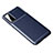Coque Silicone Housse Etui Gel Serge pour Huawei Honor Play4T Pro Bleu