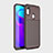 Coque Silicone Housse Etui Gel Serge pour Huawei Y6 Pro (2019) Marron