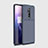 Coque Silicone Housse Etui Gel Serge pour OnePlus 7T Pro Bleu
