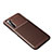 Coque Silicone Housse Etui Gel Serge pour Realme 6 Pro Marron