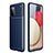 Coque Silicone Housse Etui Gel Serge pour Samsung Galaxy A03s Bleu
