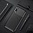 Coque Silicone Housse Etui Gel Serge pour Samsung Galaxy A50S Noir