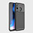 Coque Silicone Housse Etui Gel Serge pour Samsung Galaxy A8s SM-G8870 Noir
