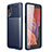 Coque Silicone Housse Etui Gel Serge pour Samsung Galaxy XCover 5 SM-G525F Bleu
