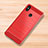 Coque Silicone Housse Etui Gel Serge pour Xiaomi Mi Mix 3 Rouge