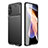 Coque Silicone Housse Etui Gel Serge pour Xiaomi Redmi Note 11E Pro 5G Noir