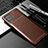 Coque Silicone Housse Etui Gel Serge S01 pour Samsung Galaxy M62 4G Marron