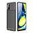 Coque Silicone Housse Etui Gel Serge WL1 pour Samsung Galaxy A71 5G Noir