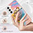 Coque Silicone Motif Fantaisie Souple Couleur Unie Etui Housse A01 pour Samsung Galaxy S21 Plus 5G Petit