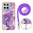 Coque Silicone Motif Fantaisie Souple Couleur Unie Etui Housse avec Laniere Strap YB5 pour Huawei Honor X8b Petit