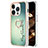 Coque Silicone Motif Fantaisie Souple Couleur Unie Etui Housse avec Support Bague Anneau Y02B pour Apple iPhone 13 Pro Max Petit