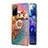 Coque Silicone Motif Fantaisie Souple Couleur Unie Etui Housse avec Support Bague Anneau Y03B pour Samsung Galaxy S20 Lite 5G Petit