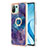 Coque Silicone Motif Fantaisie Souple Couleur Unie Etui Housse avec Support Bague Anneau YB1 pour Xiaomi Mi 11 Lite 4G Petit