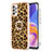 Coque Silicone Motif Fantaisie Souple Couleur Unie Etui Housse avec Support Bague Anneau YB2 pour Samsung Galaxy A73 5G Petit