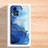 Coque Silicone Motif Fantaisie Souple Couleur Unie Etui Housse pour Xiaomi Redmi Note 11T 5G Bleu