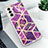 Coque Silicone Motif Fantaisie Souple Couleur Unie Etui Housse S02 pour Samsung Galaxy S22 5G Violet