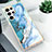 Coque Silicone Motif Fantaisie Souple Couleur Unie Etui Housse S03 pour Samsung Galaxy S21 Ultra 5G Petit