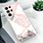 Coque Silicone Motif Fantaisie Souple Couleur Unie Etui Housse S03 pour Samsung Galaxy S22 Ultra 5G Petit