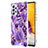 Coque Silicone Motif Fantaisie Souple Couleur Unie Etui Housse Y01B pour Samsung Galaxy A73 5G Petit