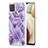 Coque Silicone Motif Fantaisie Souple Couleur Unie Etui Housse Y01B pour Samsung Galaxy M12 Petit