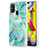 Coque Silicone Motif Fantaisie Souple Couleur Unie Etui Housse Y01B pour Samsung Galaxy M31 Prime Edition Pastel Vert
