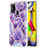 Coque Silicone Motif Fantaisie Souple Couleur Unie Etui Housse Y01B pour Samsung Galaxy M31 Prime Edition Petit