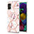 Coque Silicone Motif Fantaisie Souple Couleur Unie Etui Housse Y02B pour Samsung Galaxy A51 4G Rose