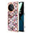 Coque Silicone Motif Fantaisie Souple Couleur Unie Etui Housse Y03B pour OnePlus 11 5G Marron